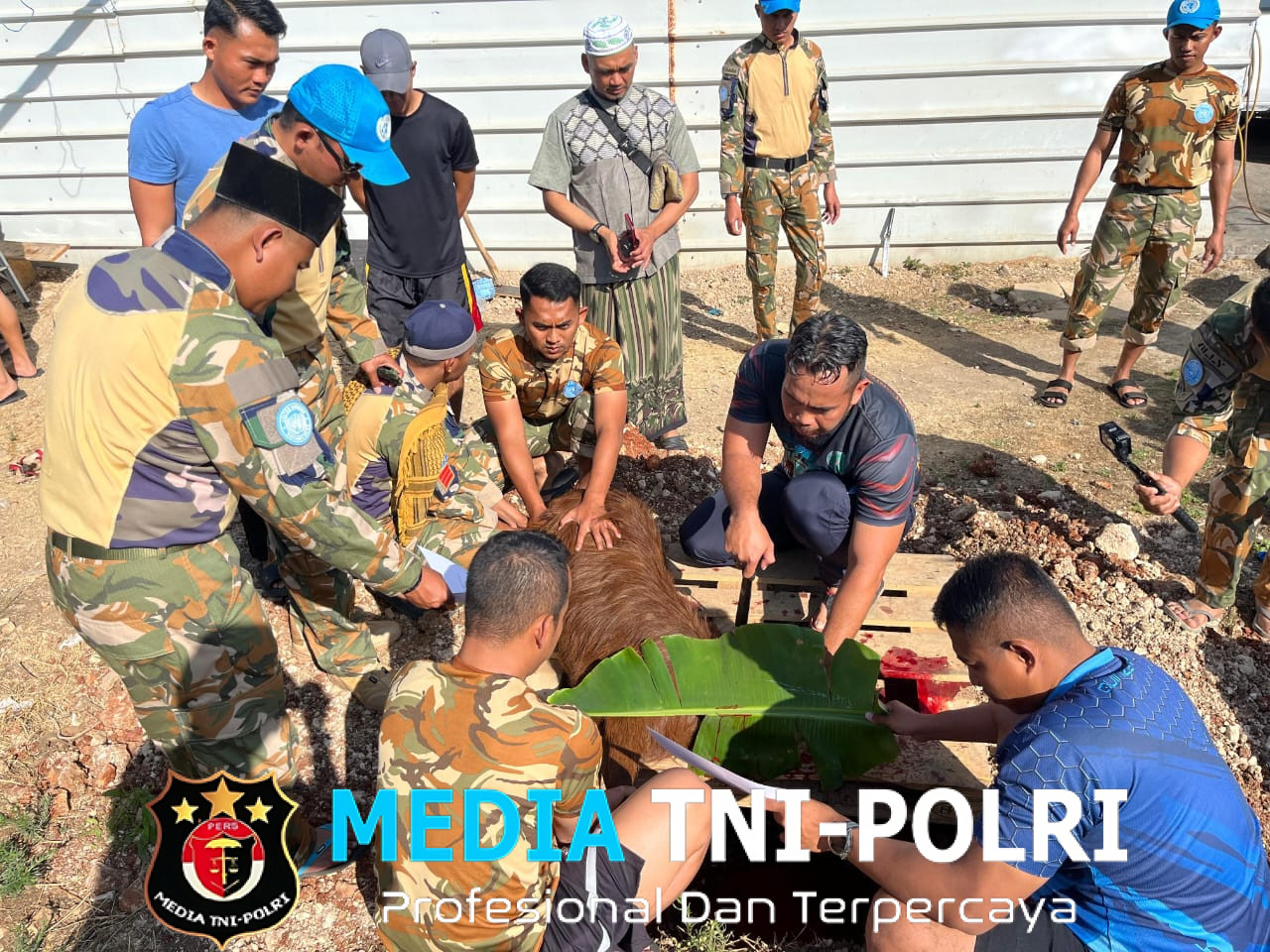 Khidmat dan Penuh Kebersamaan Perayaan Idul Adha 1446 H di Soedirman Camp UNIFIL HQ