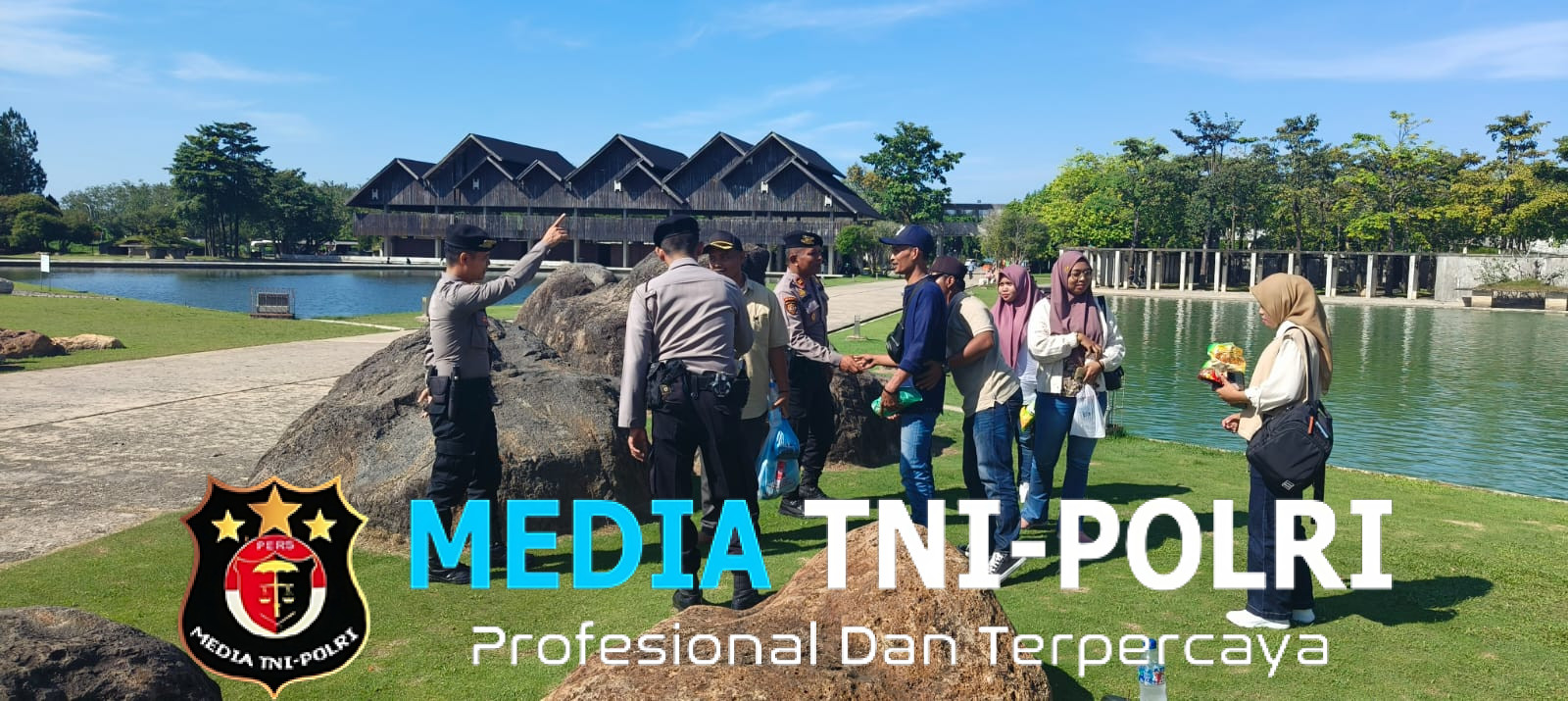 Jaga Kamtibmas di Libur Panjang, Sat Samapta Polres Tubaba dan Polsek Tulang Bawang Tengah Gelar Patroli KRYD Gabungan