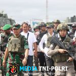 Dua Menteri Kabinet Kunjungi Nduga, Polwan Ops Damai Cartenz Dilibatkan dalam Pengamanan