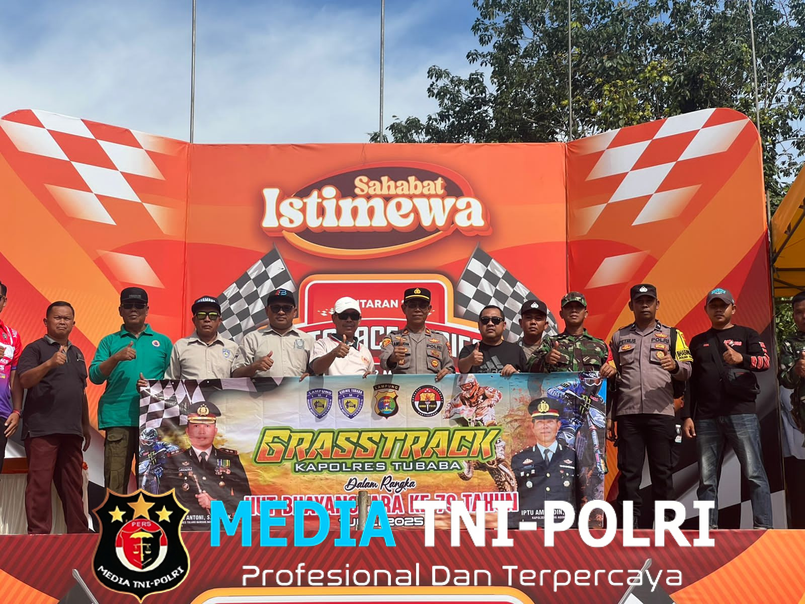 Polsek Gunung Agung Gelar Bhayangkara Grasstrack Kapolres Cup Tahun 2025 Dalam Rangka HUT Bhayangkara ke -79