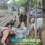 Aksi Babinsa Danukusuman, Guyup Rukun Bersama Warga Masyarakat Ciptakan Lingkungan yang Bersih Sehat dan Indah