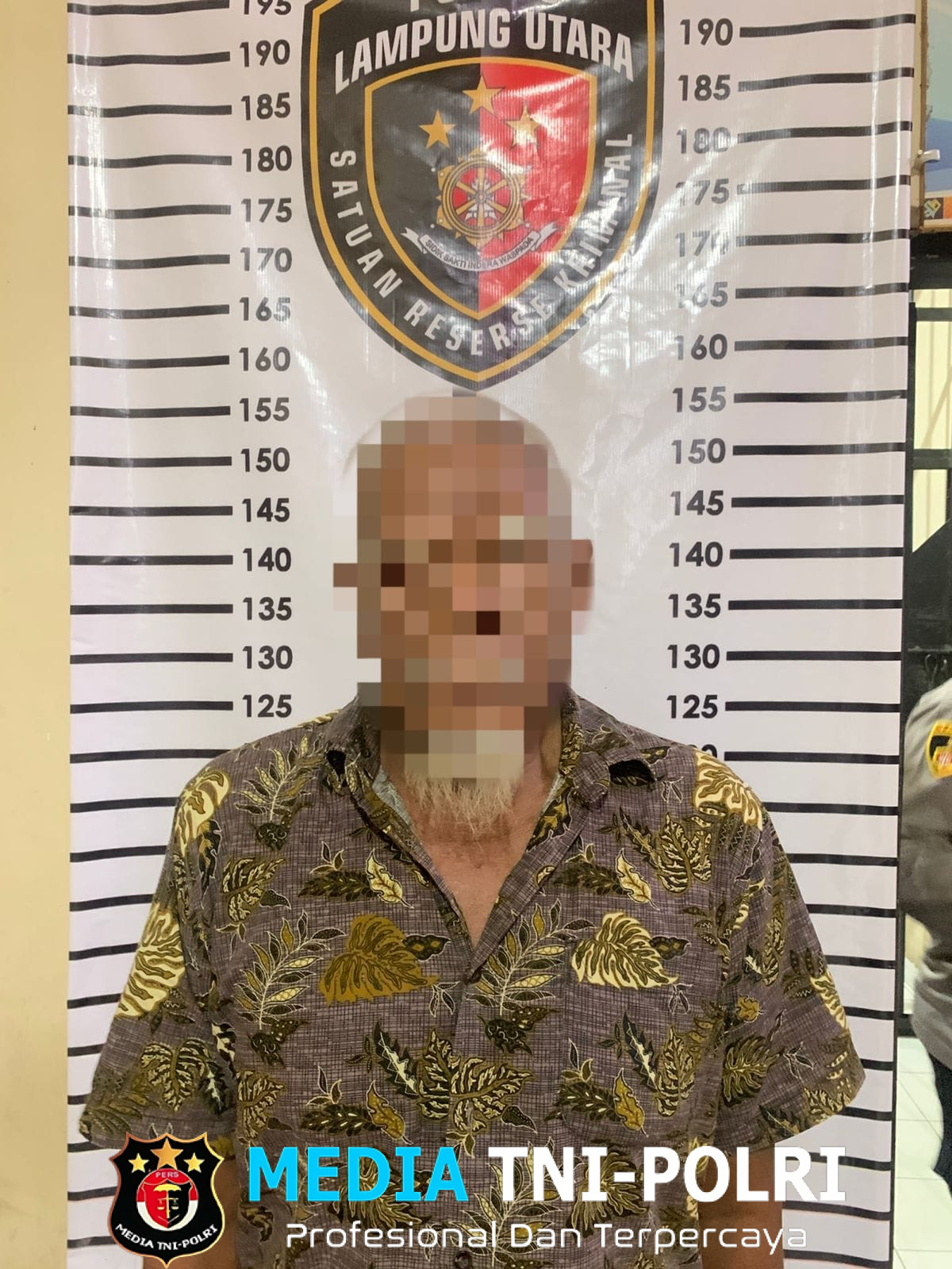 Sat Reskrim Polres Lampung Utara Amakan Pelaku Cabul