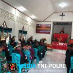 Wujud Toleransi di Tanah Papua, Satgas Yonif 131/Brajasakti Hadiri Peresmian Gereja GKI Eden Yanemyo