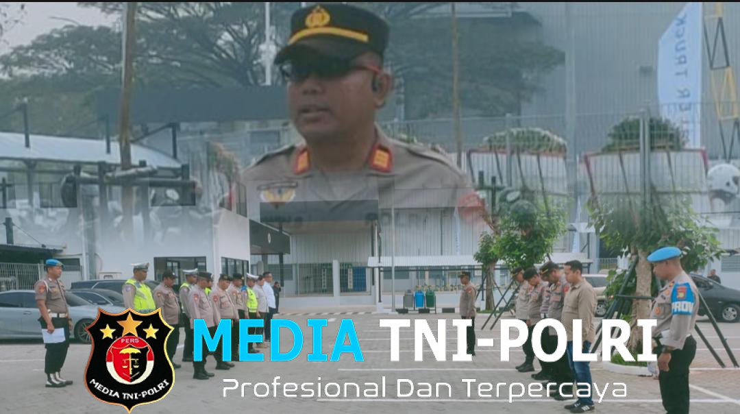 Apel Gabungan Pengamanan Kunjungan Menteri Perindustrian RI ke PT. Daimler Commercial Berlangsung Lancar