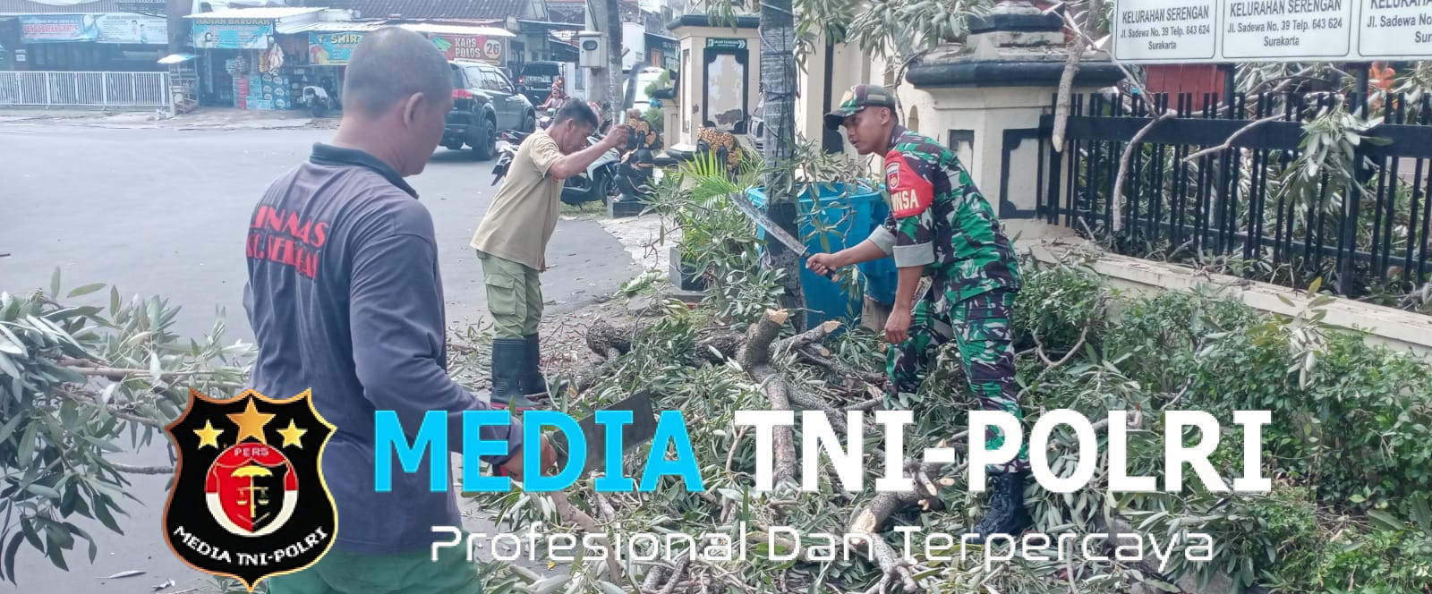 Tidak Sekedar Slogan Saja Expetasi Babinsa Serengan Sesuai Realita, Upaya Nyata Ajak Warga Bersihkan Lingkungan