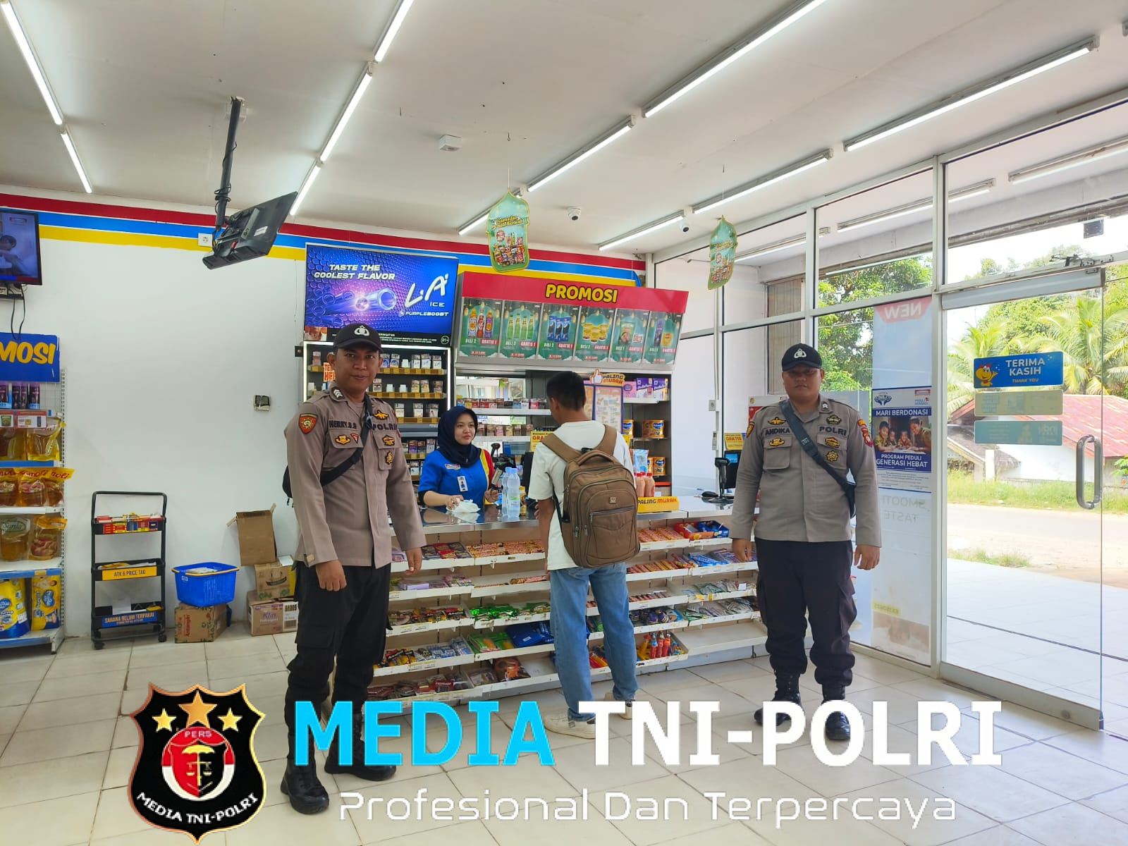 Samapta Polsek Menyuke Rutin Laksanakan Patroli di Siang Hari Cegah Premanisme