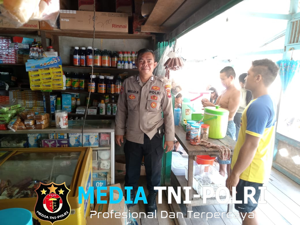 Dekat dengan Warga, Polisi Sebangki Aktif Sambangi Masyarakat