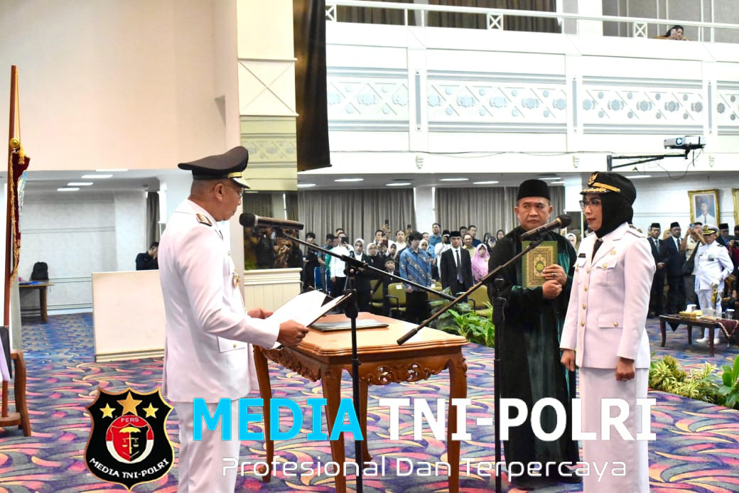 Bupati Way Kanan Ayu Asalasiyah, S.Ked. Resmi Dilantik, Kasrem 043/Gatam Sampaikan Ucapan Selamat