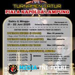 Turnamen Catur Piala Kapolda Lampung Mulai Dibuka Pendaftaran Hari Ini