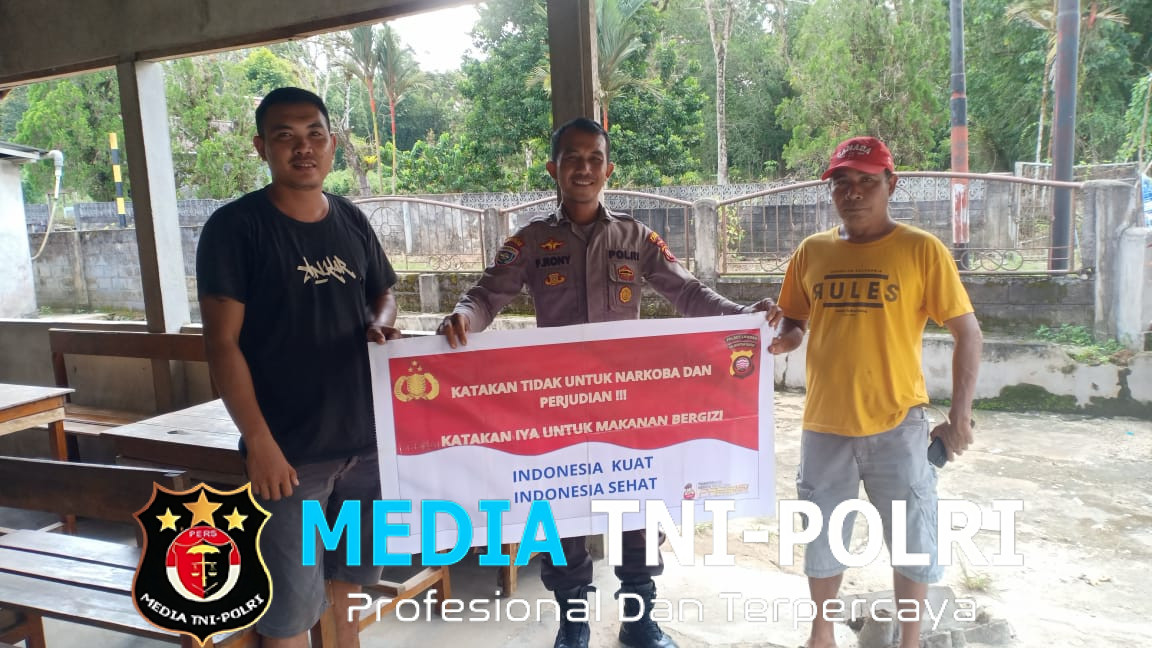 Edukasi Bahaya Narkoba dan Judi Online oleh Polsek Menjalin, Disambut Antusias Warga