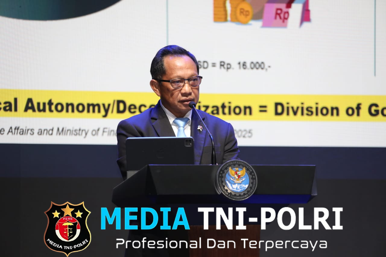 Mendagri Pemda Pegang Peran Strategis dalam Pembangunan Infrastruktur Nasional