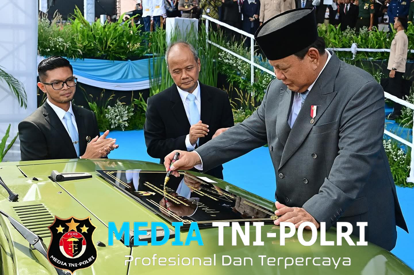 Presiden Prabowo Resmikan Peluncuran Kendaraan Listrik Taktis “PANDU” Era Baru Pertahanan Ramah Lingkungan