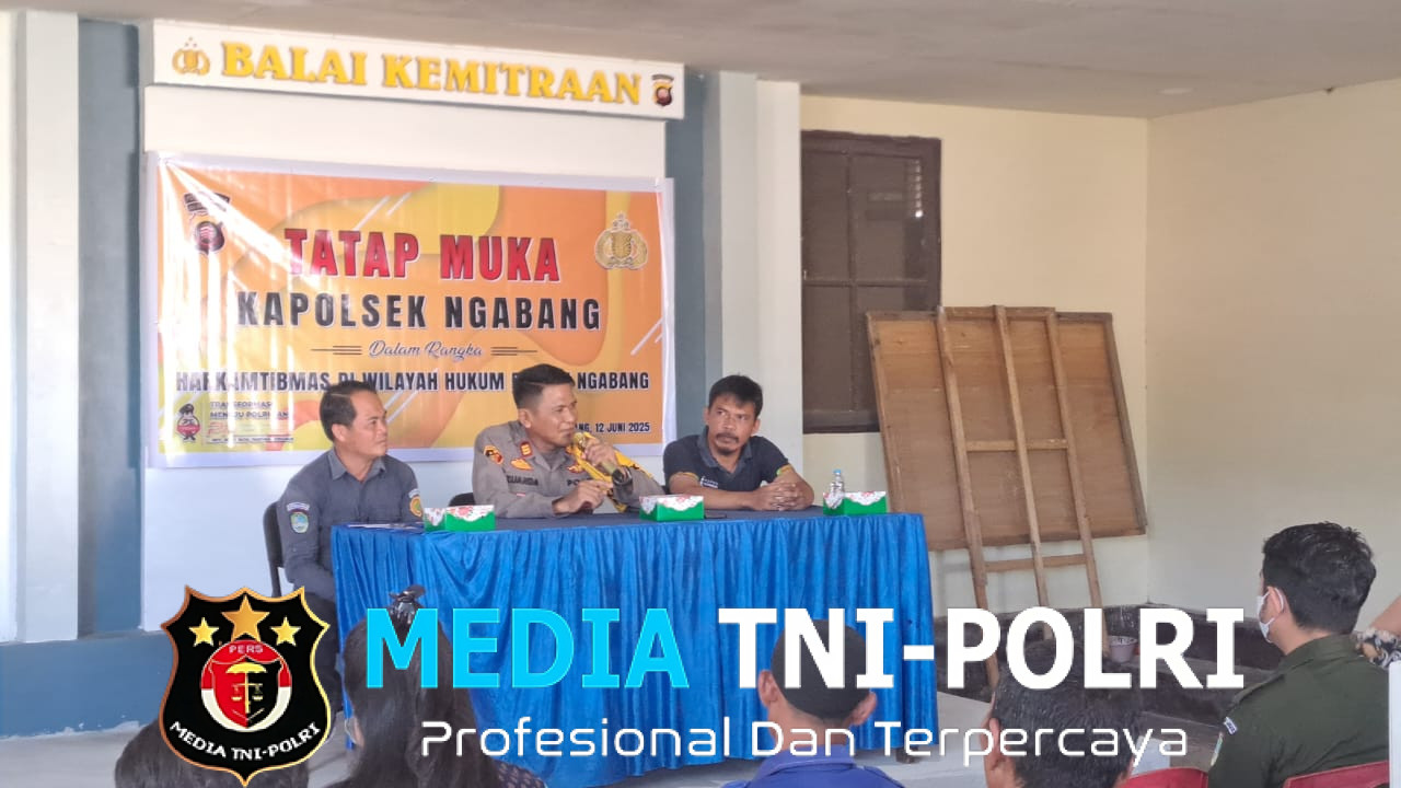 Polsek Ngabang Lakukan Tatap Muka Dengan Para Kelompok Tani yang Ada Di Kecamatan Ngabang dan Kecamatan Jelimpo