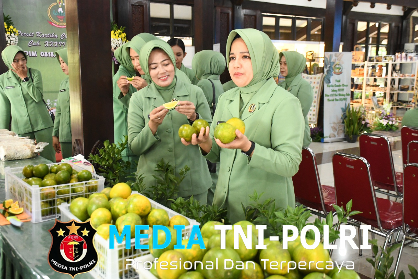 “Jadilah Persit Produktif” Pesan Ketua Persit KCK Koorcab Rem 083