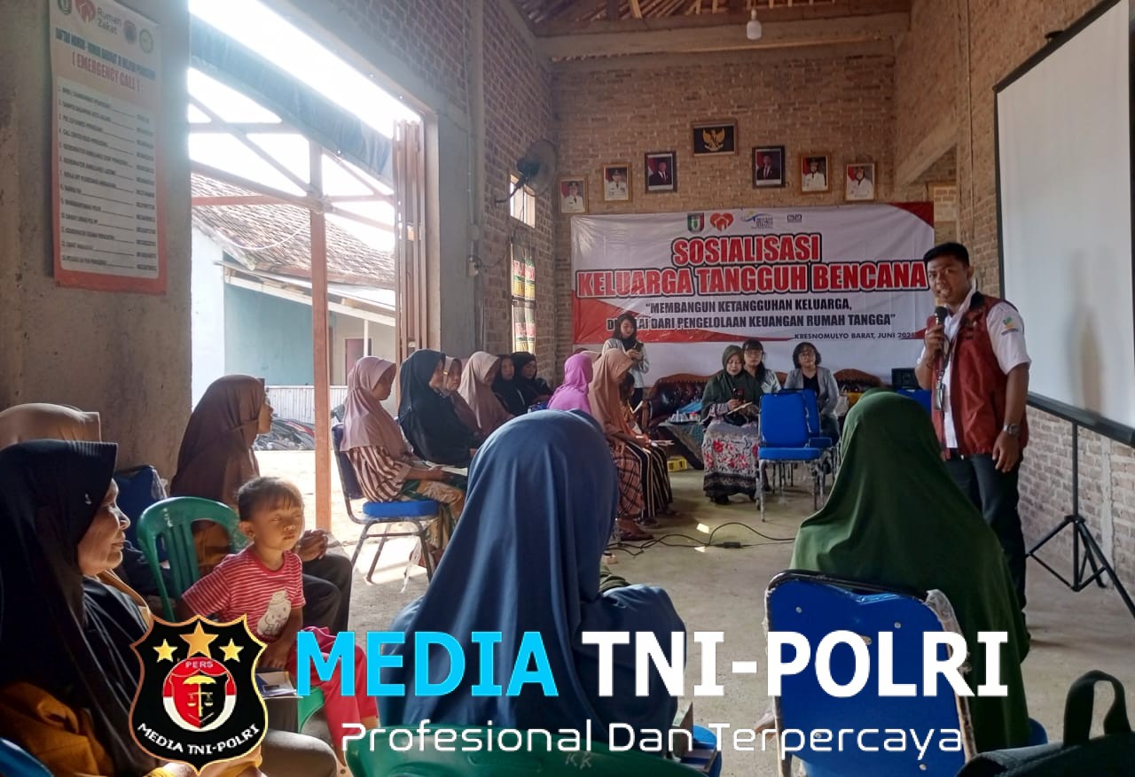 Rumah Zakat Kolaborasi dengan Kopdit Gentiaras Pringsewu Gelar Sosialisasi Keluarga Tangguh Bencana ( KATANA )