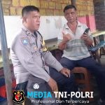 Peduli Kebersihan Lingkungan Bhabinkamtibmas Polsek Megamendung Sambangi Warga Desa Gadog