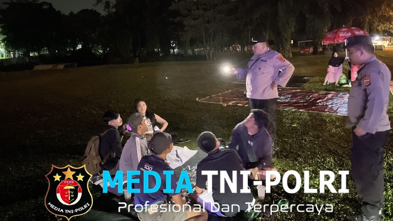 Antisipasi Kejahatan Polsek Babakan Madang Tingkatkan Patroli KRYD Pada Malam Panjang