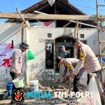 Polsek Babakan Madang Laksanakan Bakti Sosial dan Bedah Rumah Warga dalam Rangka HUT Bhayangkara ke-79