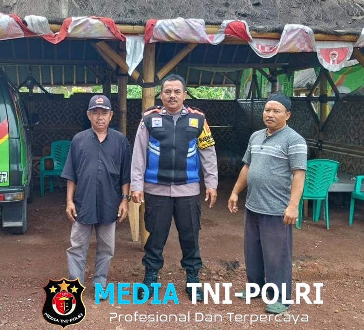 Bhabinkamtibmas Polsek Parungpanjang Sambangi Warga Desa Cikuda dan Sampaikan Himbauan Kamtibmas