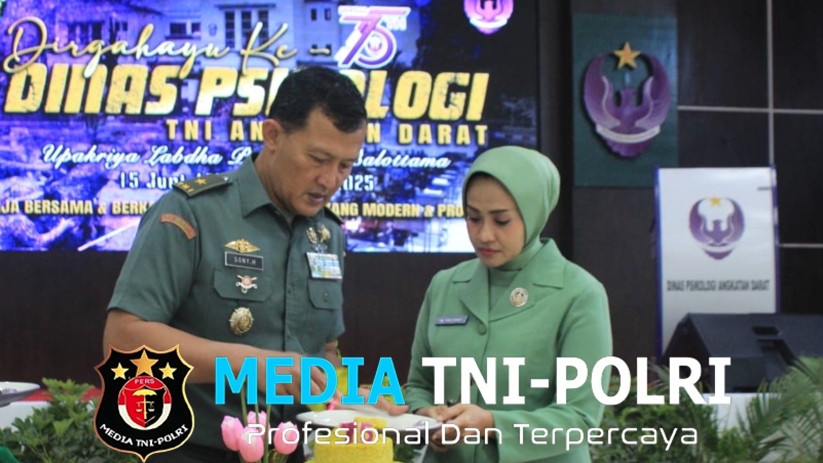Gelar Syukuran HUT Ke – 75, Kadispsiad : Perjalanan Panjang Dispsiad Jadi Tonggak Sejarah