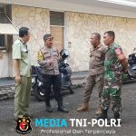 Sinergitas TNI-Polri, Wujudkan Kamtibmas Kondusif di Desa Cibeureum Cisarua