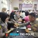 Memperingati Hari Bhayangkara Ke-79, Polres Lampung Utara Gelar Bhakti Kesehatan Donor Darah