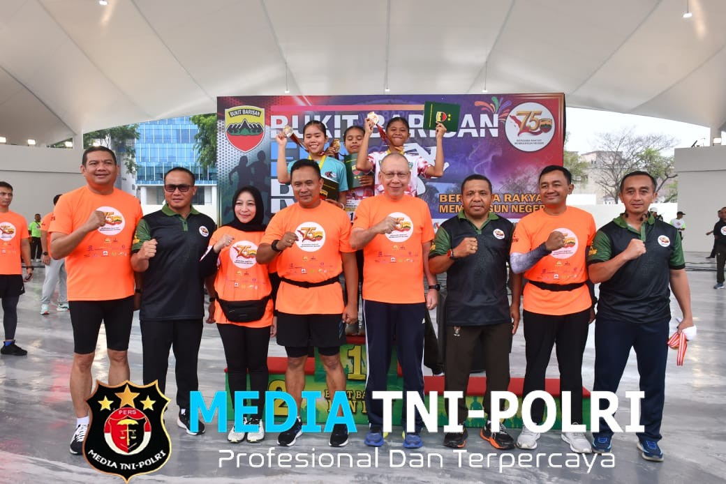 Bukit Barisan Fun Run 5K Sukses Guncang Medan, 10 Ribu Peserta Meriahkan Lapangan Merdeka Medan