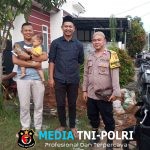 Bhabinkamtibmas Polsek Parungpanjang Sambangi Warga Desa Cibunar, Berikan Pesan Kamtibmas dan Edukasi TPPO