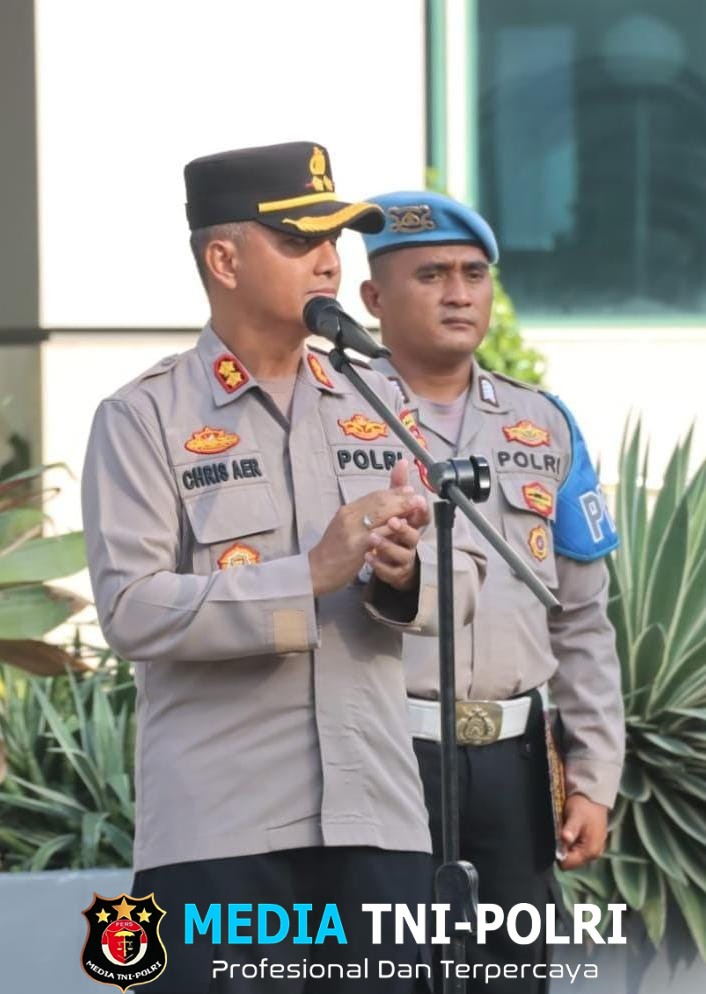 Wakapolresta Tangerang Pimpin Apel Pagi: Tekankan Etika Digital dan Semangat Pelayanan