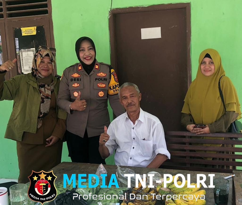 Wujud Kehadiran Polri Kapolsek Dramaga Giat Sambang Para Pelaku Usaha UMKM di Desa Sinarsari