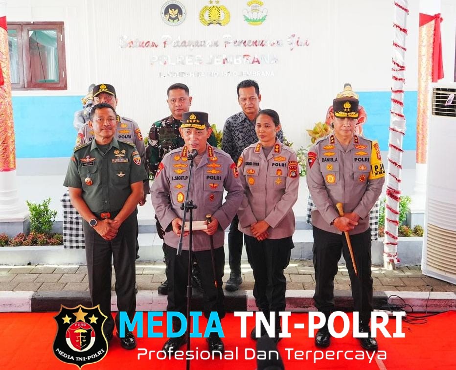 Kapolri Resmikan SPPG Polres Jembrana, Komitmen Sukseskan Program MBG