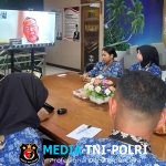 Persiapan Perkemahan Satya Darma Bhakti Pemasyarakatan, Kakanwil Ditjenpas Kalteng Ikuti Rapat Virtual