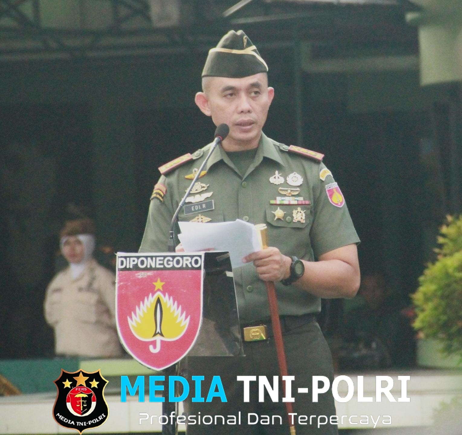 Jabat Irup, Dandim 0728/Wonogiri Bacakan Amanat Panglima Kodam IV/Diponegoro