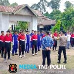 Sinergi TNI Polri Seleksi Calon Anggota Paskibraka Tingkat Kecamatan Mempawah Hulu.