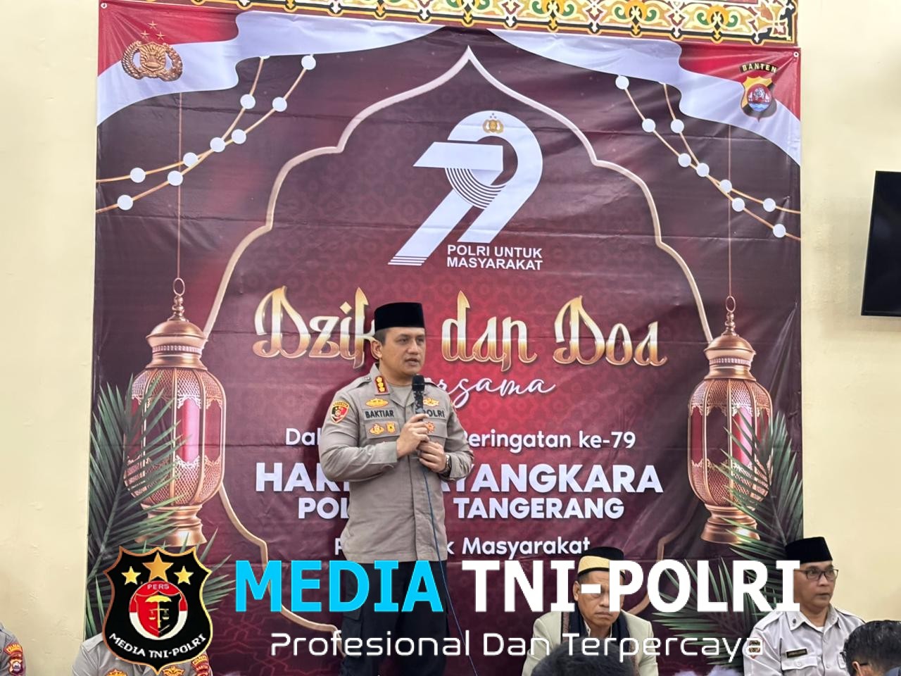 Polresta Tangerang Gelar Dzikir dan Doa Bersama, Perkuat Iman dan Dedikasi Polri untuk Masyarakat