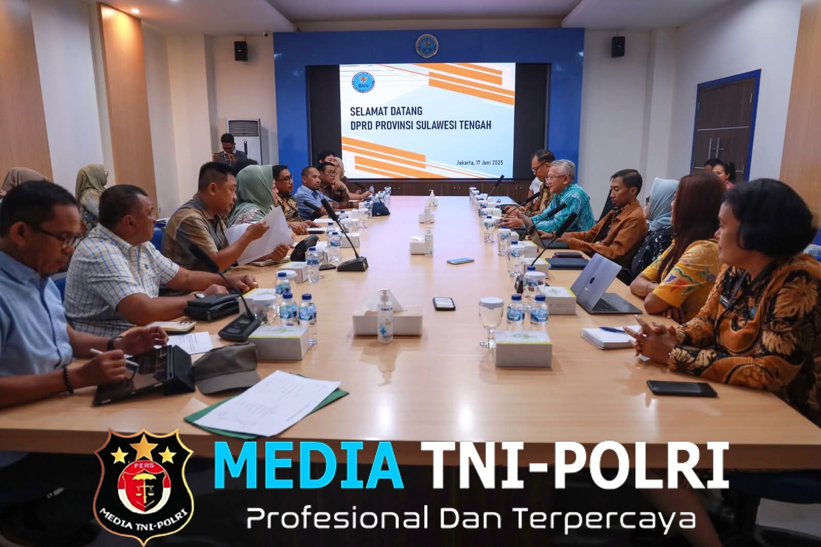 BNN Terima Kunjungan DPRD Provinsi Sulawesi Tengah dalam Rangka Pengkajian Raperda P4GN