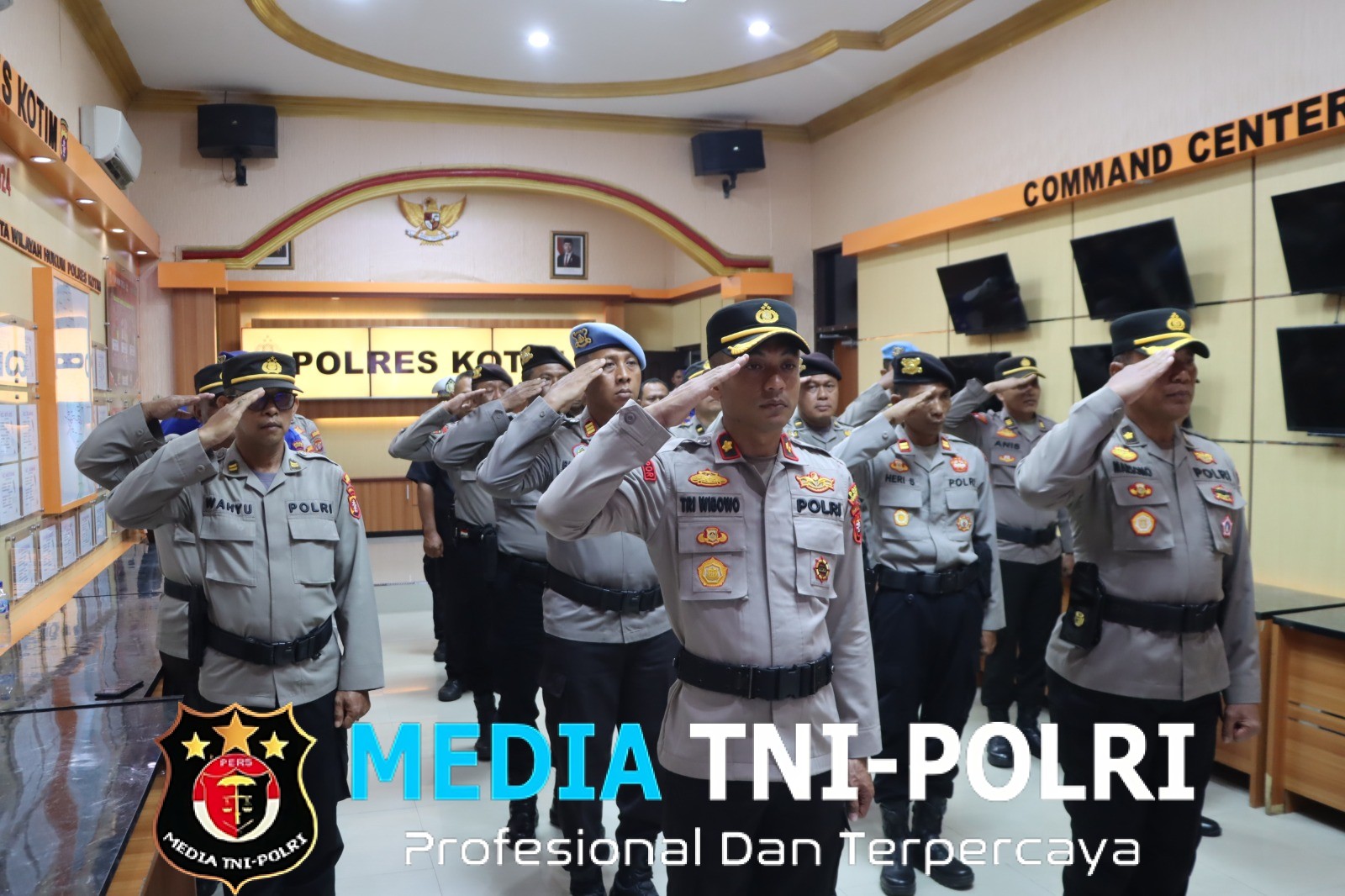 Polres Kotim Gelar Kegiatan Pemuliaan Nilai-Nilai Luhur Tribata Jelang HUT Bhayangkara ke-79
