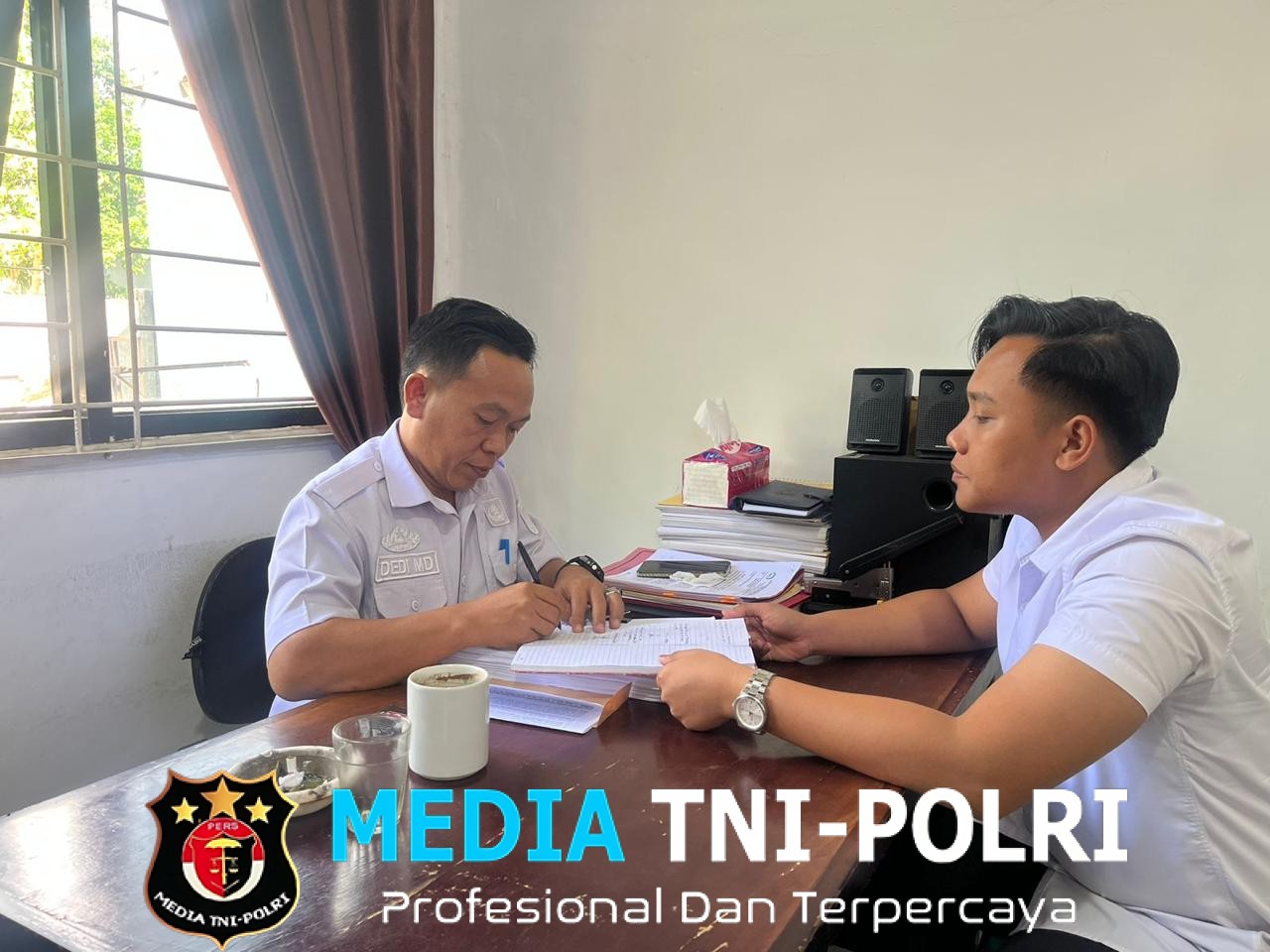 Sat Reskrim Polres Mesuji Limpahkan Berkas Hasil Pemeriksaan Diduga Kepala Desa dan Ketua BPD Gelapkan Uang PADes Sebesar Rp. 941.000.000