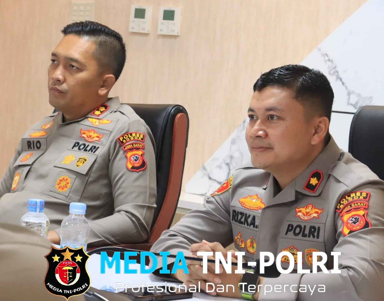Kapolres Bogor Pimpin Anev Ketahanan Pangan Secara Virtual