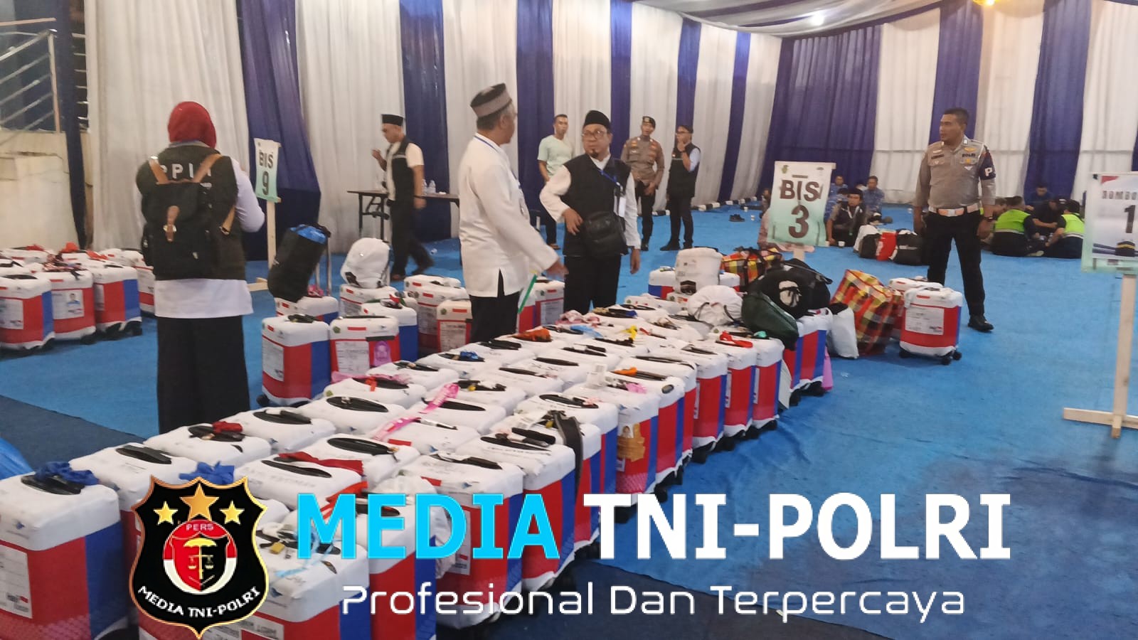 Ditlantas Polda Banten Kawal Kepulangan Jamaah Haji