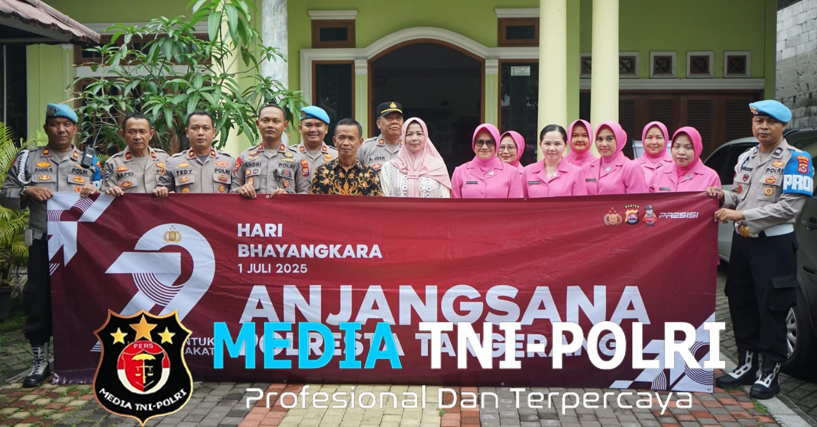 Polresta Tangerang Laksanakan Anjangsana dalam Rangka Hari Bhayangkara ke-79