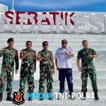 Waasintel Kaskogabwilhan II Kunjungi Satgas Pamtas Yonarmed 11 Kostrad di Perbatasan Kalimantan Utara