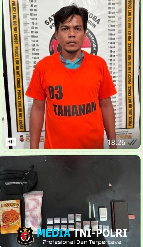 Ops Antik 2025 Sat Narkoba Polres Simalungun Bongkar Jaringan Peredaran Sabu 26 Gram, Tiga Pelaku Diamankan