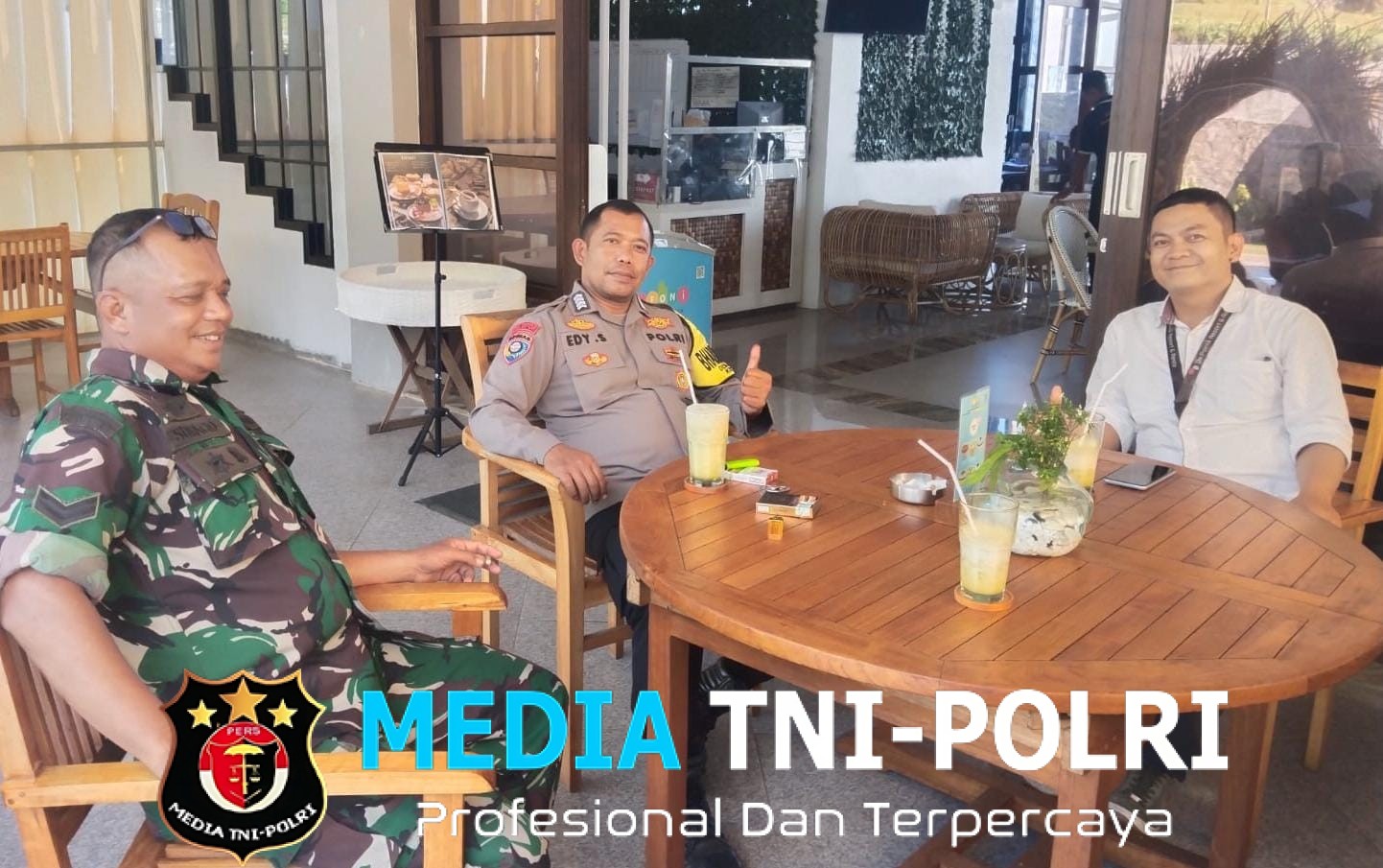 Sambang Dialogis Bhabinkamtibmas Desa Tugu Utara, Sampaikan Pesan Kamtibmas untuk Jaga Kondusifitas Wilayah