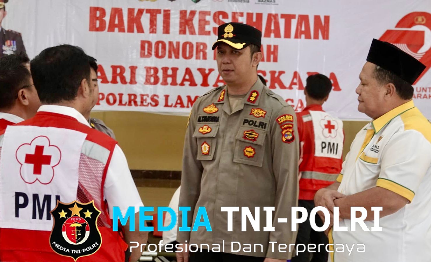 Polres Lampung Tengah Gelar Bakti Sosial Donor Darah, Wujud Nyata Kepedulian Polri Untuk Masyarakat