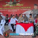 Kapolresta Tangerang Ikuti Kejuaraan Menembak “Duelling Plate” Polda Banten dalam Rangka HUT Bhayangkara ke-79