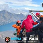 Tim SAR Gabungan Hadapi Medan Ekstrem dalam Misi Penyelamatan Pendaki Asal Brasil di Rinjani