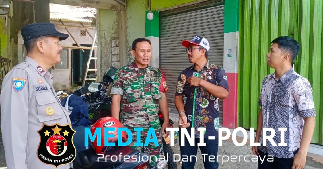 Bhabinkamtibmas Polsek Ciampea Bersinergi Dengan Babinsa, Jalin Kedekatan Dengan Masyarakat Desa Binaan