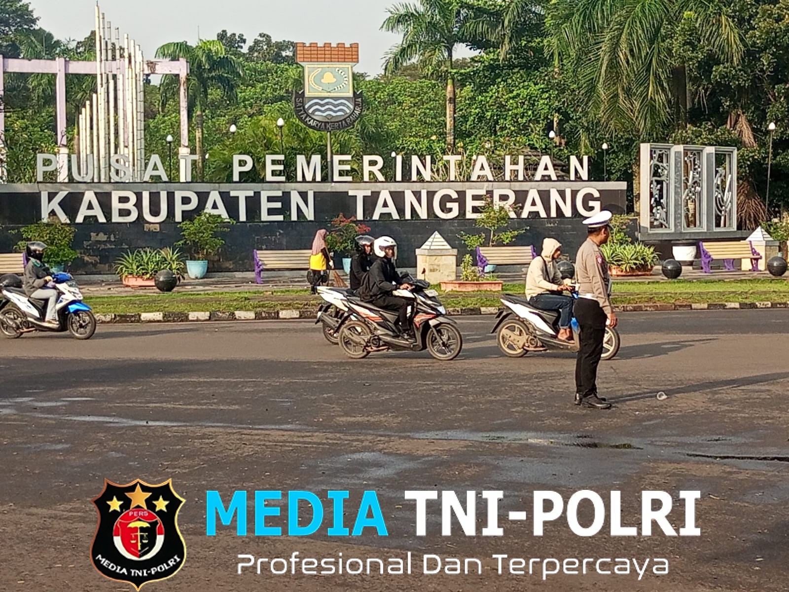 Satlantas Polresta Tangerang Terjunkan Personel Atur Lalin di Titik Rawan Macet
