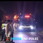 Polsek Ciawi Evakuasi Bus Terperosok, Wujud Nyata POLRI Hadir untuk Masyarakat